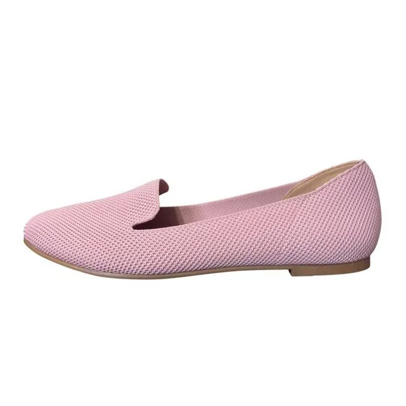 Ataiwee Womens Slip-On Flats Pink Comfort Size 8 - Picture 2 of 9